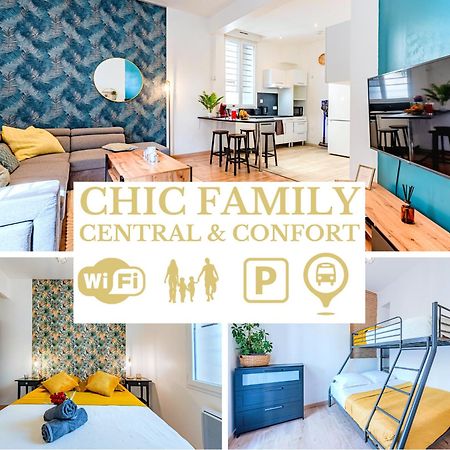Chic Family - Neuf & Moderne - Parking Wifi Centre Ville Gare Tgv - Confort Ideal Famille - Offre Speciale Перпинян Екстериор снимка
