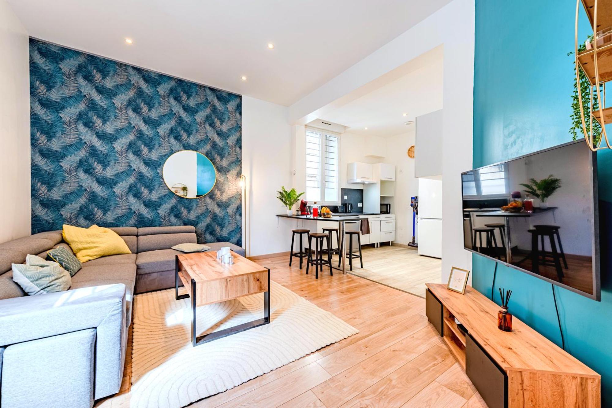 Chic Family - Neuf & Moderne - Parking Wifi Centre Ville Gare Tgv - Confort Ideal Famille - Offre Speciale Перпинян Екстериор снимка